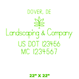 Company-Truck-Door-Landscaping-Lawncare-DECAL-business-USDOT