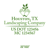 Company-Truck-Door-Landscaping-Lawncare-DECAL-business-USDOT