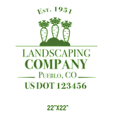 Company-Truck-Door-Landscaping-Lawncare-DECAL-business-USDOT