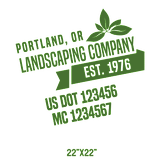 Company-Truck-Door-Landscaping-Lawncare-DECAL-business-USDOT