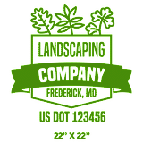 Company-Truck-Door-Landscaping-Lawncare-DECAL-business-USDOT