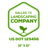 Company-Truck-Door-Landscaping-Lawncare-DECAL-business-USDOT