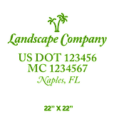 Company-Truck-Door-Landscaping-Lawncare-DECAL-business-USDOT