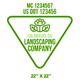 Company-Truck-Door-Landscaping-Lawncare-DECAL-business-USDOT