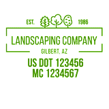 Company-Truck-Door-Landscaping-Lawncare-DECAL-business-USDOT