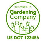 Company-Truck-Door-Landscaping-Lawncare-DECAL-business-USDOT