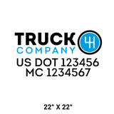 Company-Truck-Door-Trucking-Transport-DECAL-business-USDOT