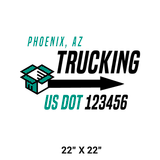 Company-Truck-Door-Trucking-Transport-DECAL-business-USDOT