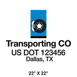 Company-Truck-Door-Trucking-Transport-DECAL-business-USDOT