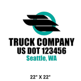 Company-Truck-Door-Trucking-Transport-DECAL-business-USDOT