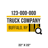 Company-Truck-Door-Trucking-Transport-DECAL-business-USDOT