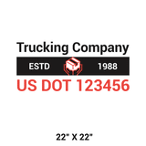 Company-Truck-Door-Trucking-Transport-DECAL-business-USDOT