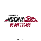 Company-Truck-Door-Trucking-Transport-DECAL-business-USDOT