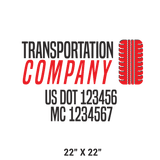 Company-Truck-Door-Trucking-Transport-DECAL-business-USDOT