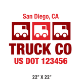 Company-Truck-Door-Trucking-Transport-DECAL-business-USDOT