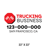 Company-Truck-Door-Trucking-Transport-DECAL-business-USDOT