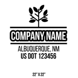 Company-Truck-Door-Landscaping-Lawncare-DECAL-business-USDOT
