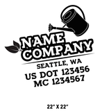 Company-Truck-Door-Landscaping-Lawncare-DECAL-business-USDOT