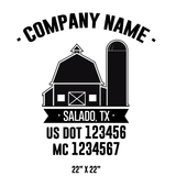 DECALS-Door-truck-farm-bussiness