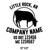 Company-Truck-Door-Farm-DECAL-business-USDOT