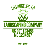 Company-Truck-Door-Landscaping-Lawncare-DECAL-business-USDOT