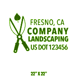 Company-Truck-Door-Landscaping-Lawncare-DECAL-business-USDOT