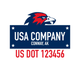 Company-Truck-Door-American-Confederate-South-Transport-DECAL-business-USDOT