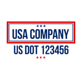 Company-Truck-Door-American-Confederate-South-Transport-DECAL-business-USDOT