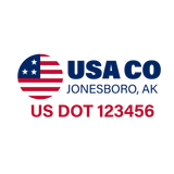Company-Truck-Door-American-Confederate-South-Transport-DECAL-business-USDOT