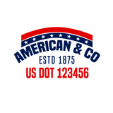 Company-Truck-Door-American-Confederate-South-Transport-DECAL-business-USDOT
