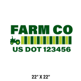 Company-Truck-Door-Farming-Farm-Transport-DECAL-business-USDOT
