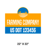 Company-Truck-Door-Farming-Farm-Transport-DECAL-business-USDOT
