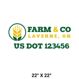 Company-Truck-Door-Farming-Farm-Transport-DECAL-business-USDOT