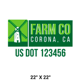 Company-Truck-Door-Farming-Farm-Transport-DECAL-business-USDOT