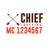 Company-Truck-native-american-DECAL-USDOT-design