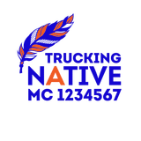 Company-Truck-native-american-DECAL-USDOT-design