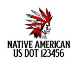 Company-Truck-native-american-DECAL-USDOT-design