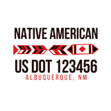 Company-Truck-native-american-DECAL-USDOT-design