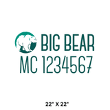Company-Truck-pacific-northwest-DECAL-USDOT-design-bear