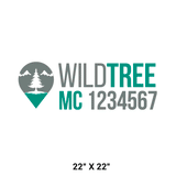 Company-Truck-pacific-northwest-DECAL-USDOT-design-pinetree