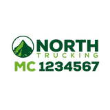 Company-Truck-pacific-northwest-DECAL-USDOT-design-mountains