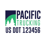 Company-Truck-pacific-northwest-DECAL-USDOT-design-pinetree