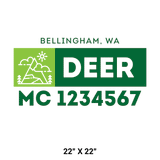 Company-Truck-pacific-northwest-DECAL-USDOT-design-mountains