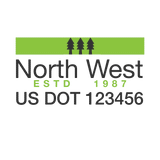 Company-Truck-pacific-northwest-DECAL-USDOT-design-pinetree