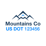 Company-Truck-pacific-northwest-DECAL-USDOT-design-mountains