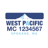 Company-Truck-pacific-northwest-DECAL-USDOT-design-mountains