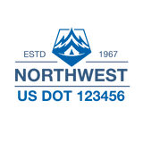 Company-Truck-pacific-northwest-DECAL-USDOT-design-mountains