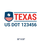 Company-Truck-Door-American-Texas-stars