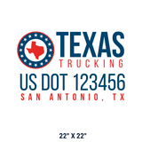 Company-Truck-Door-American-Texas-stars