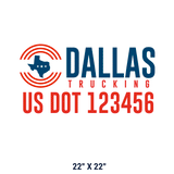 Company-Truck-Door-American-Texas-stars